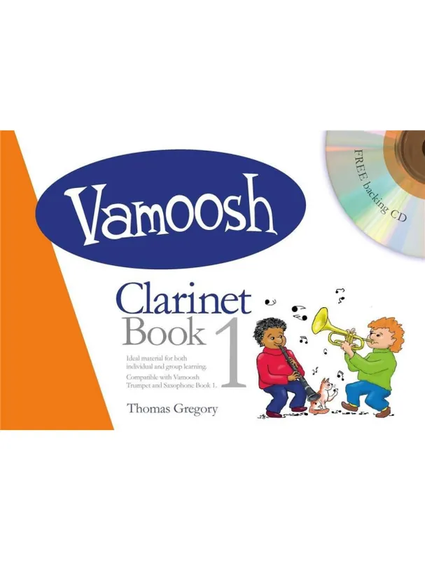 Vamoosh Clarinet Book 1 (noty na klarinet)(+audio) Speciální Cena