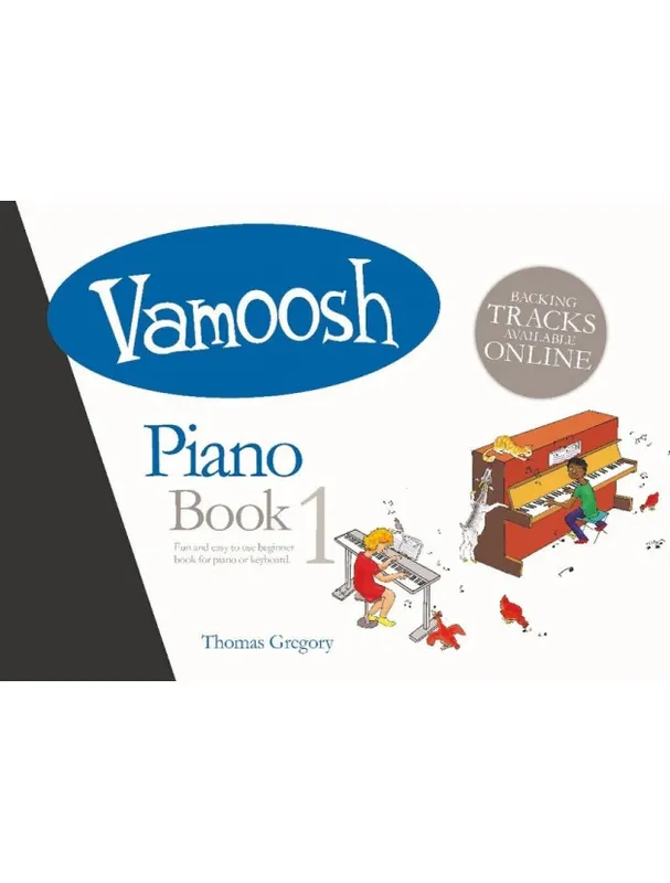Sezónní Sleva Vamoosh Piano Book 1 (noty na klavír)(+audio)