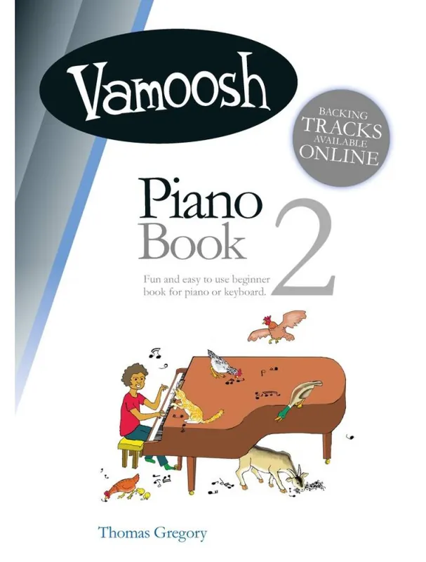 Vamoosh Piano Book 2 (noty na klavír)(+audio) Top Prodej