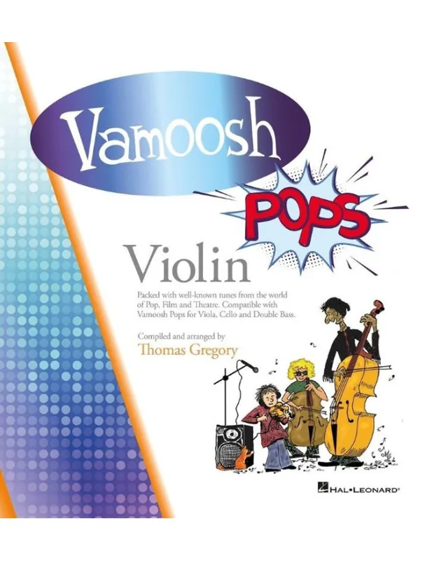 Finální Výprodej Vamoosh Pops Violin (noty na housle)(+audio)