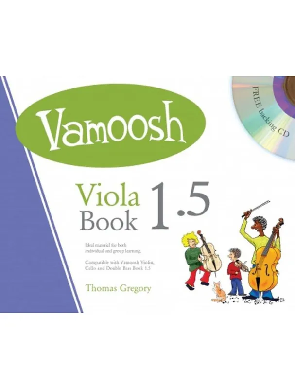 Výprodej Vamoosh Viola Book 1.5 (noty na violu)(+audio)