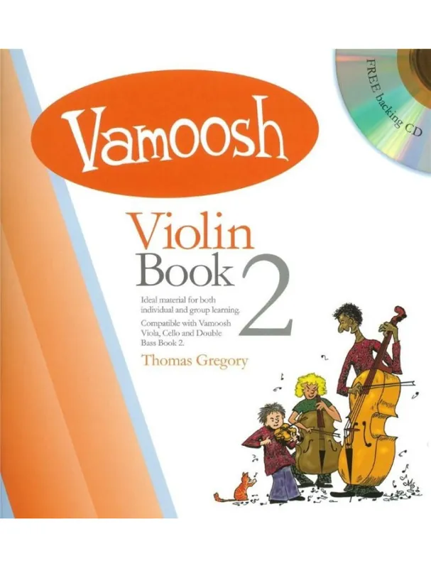 Novinka Vamoosh Violin Book 2 (noty na housle)(+audio)