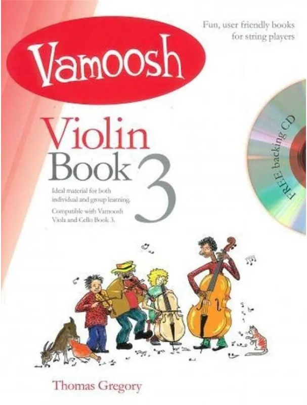 Výprodej Vamoosh Violin Book 3 (noty na housle)(+audio)