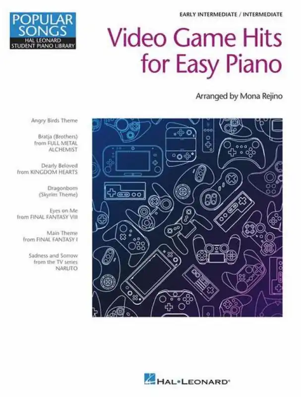 Horká Nabídka Video Game Hits for Easy Piano (noty na snadný klavír)