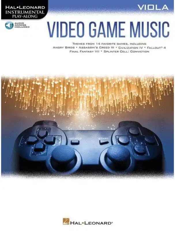 Expresní Doručení Video Game Music (noty na violu) (+audio)