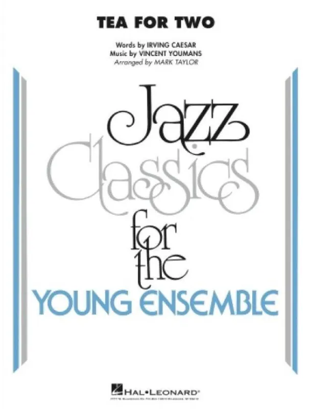 Ihned K Objednání Vincent Youmans Tea for Two (noty pro školní jazzový orchestr, party, partitura)