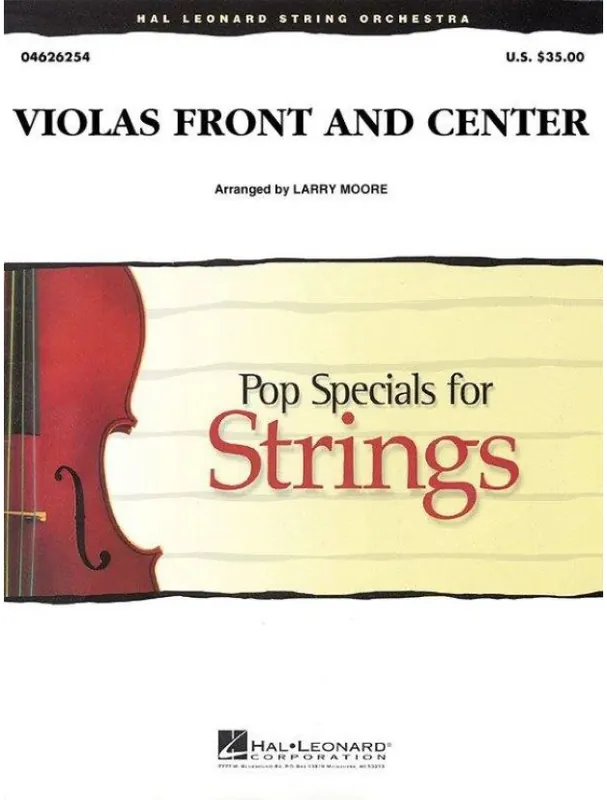 Violas Front and Center (noty pro smyčcový orchestr, party, partitura) Levný