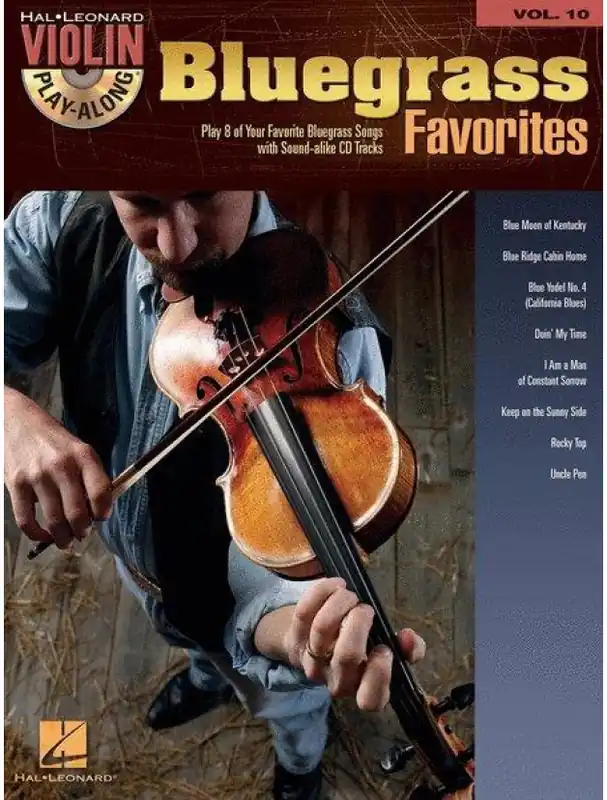 Akční Cena Violin Play-Along 10 Bluegrass Favorites (noty na housle) (+audio)