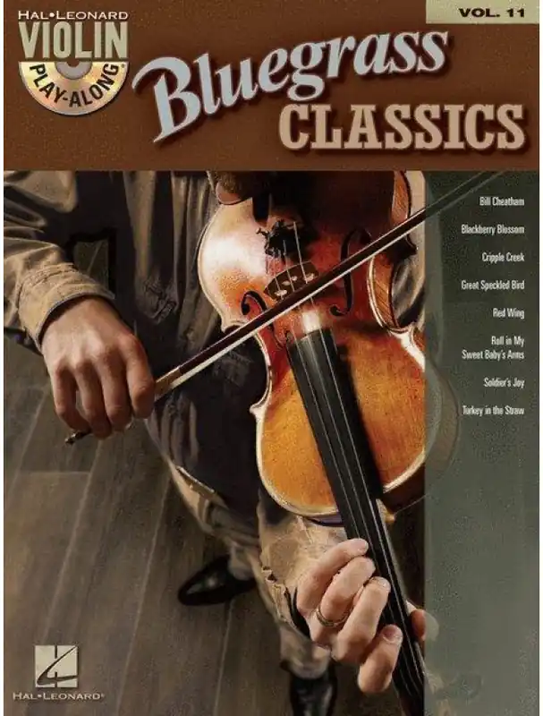 Violin Play-Along 11 Bluegrass Classics (noty na housle) (+audio) Akční Cena