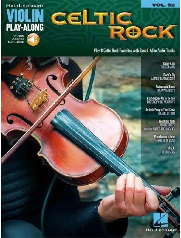 Violin Play-Along 52 Celtic Rock (noty na housle) (+audio) Expresní Doručení