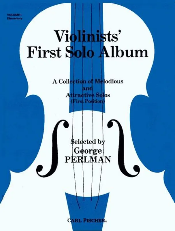 Violinists‘ First Solo Album 1 (noty na housle, klavír) Jen Po Omezenou Doba