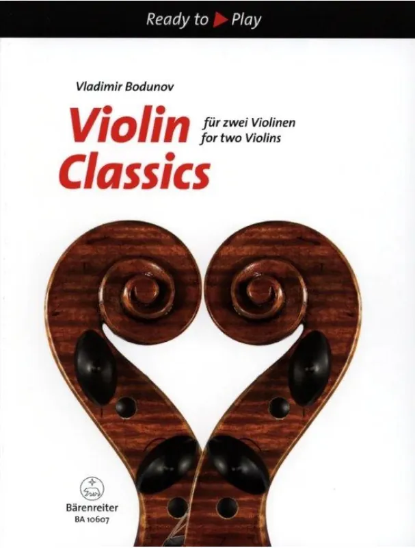 Vladimir Bodunov Violin Classics (noty pro 2 housle) Aktuální