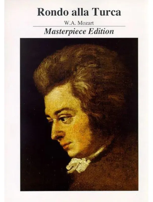 Víkendová Akce W.A. Mozart Rondo Alla Turca - Masterpiece Edition (noty na klavír)