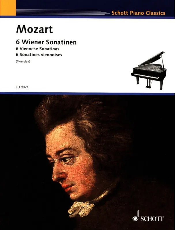 Koupit Online W.A. Mozart 6 Viennese Sonatinas (noty na klavír)