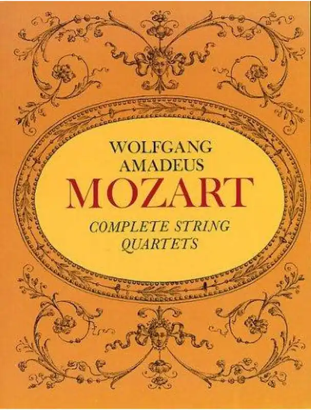 Víkendová Akce W.A. Mozart Complete String Quartets (noty, smyčcový kvartet)
