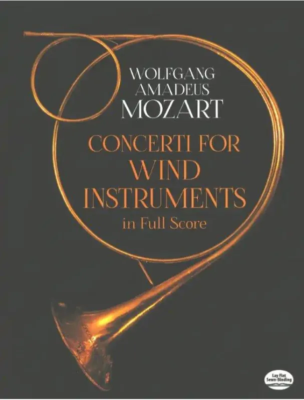 Bezpečná Platba W.A. Mozart Concerti For Wind Instruments (noty, partitura)