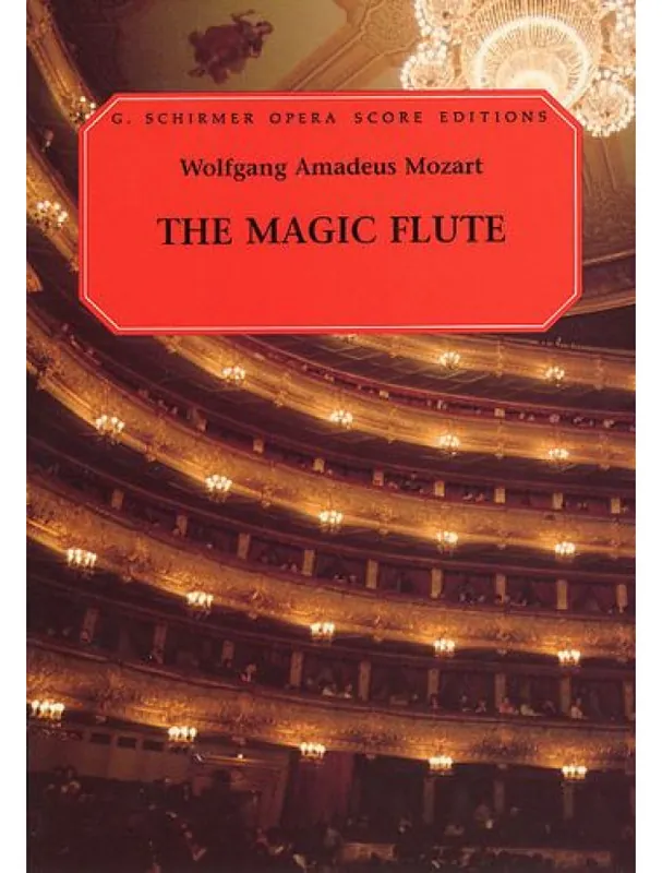 Horká Nabídka W.A. Mozart Die Zauberflöte (The Magic Flute) (Vocal Score) (noty, opera)