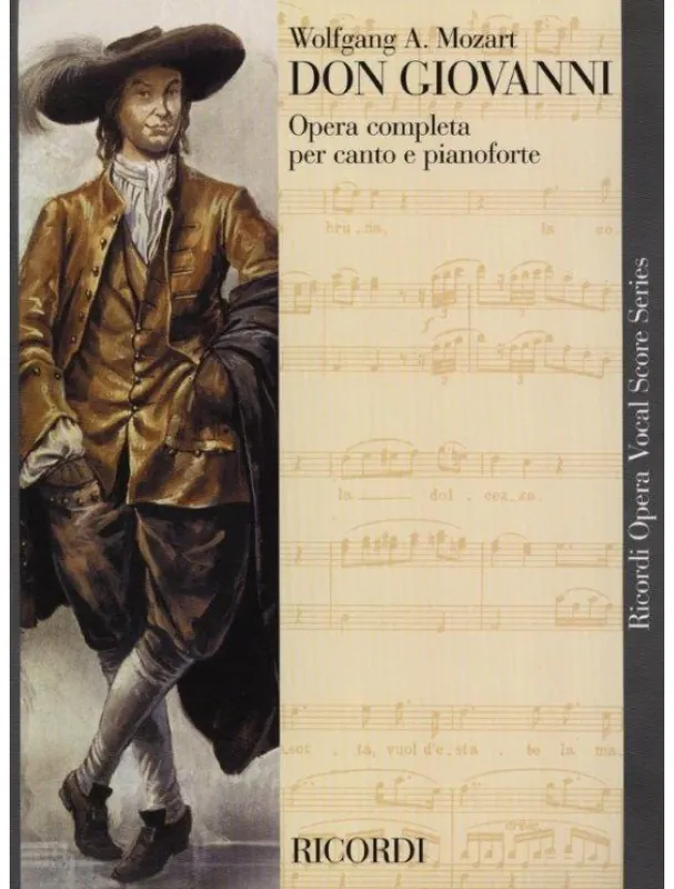 Akce W.A. Mozart Don Giovanni - IT (noty na klavír, zpěv)
