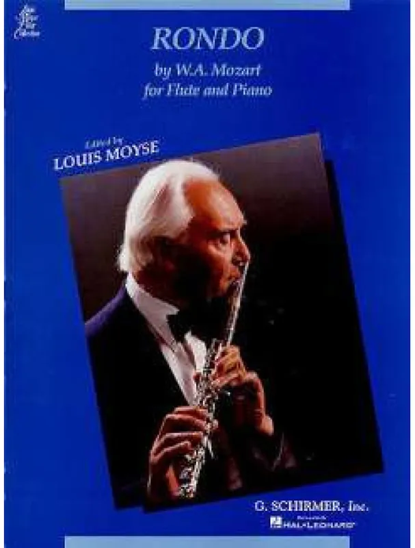 Kup Teď W.A. Mozart Rondo (noty na příčnou flétnu, klavír)