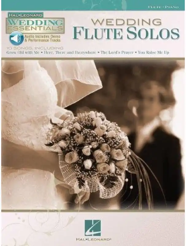 Top Prodej Wedding Essentials Series - Wedding Flute Solos (noty na příčnou flétnu) (+audio)