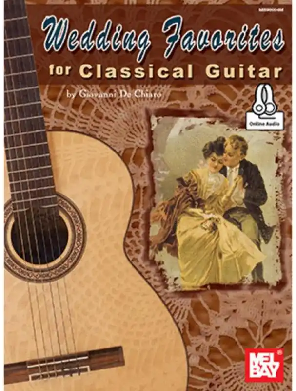 Wedding Favorites For Classical Guitar (noty na kytaru) (+audio) Zlevněný