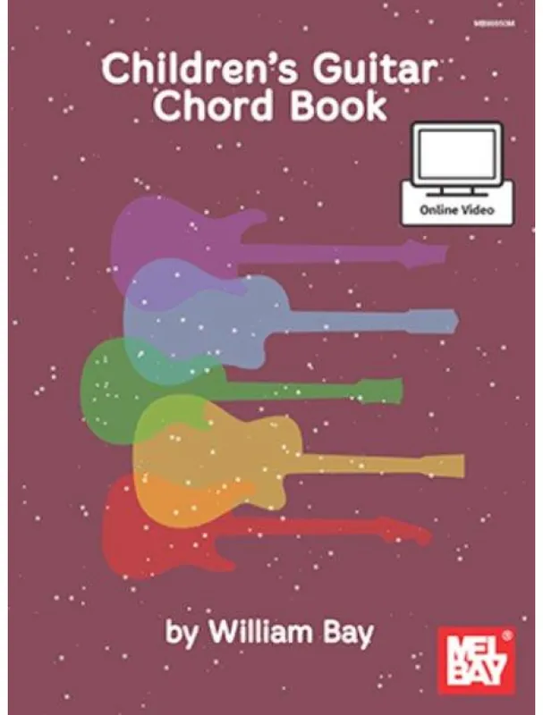 Cenová Bomba William Bay Children‘s Guitar Chord Book (akordy na kytaru) (+video)