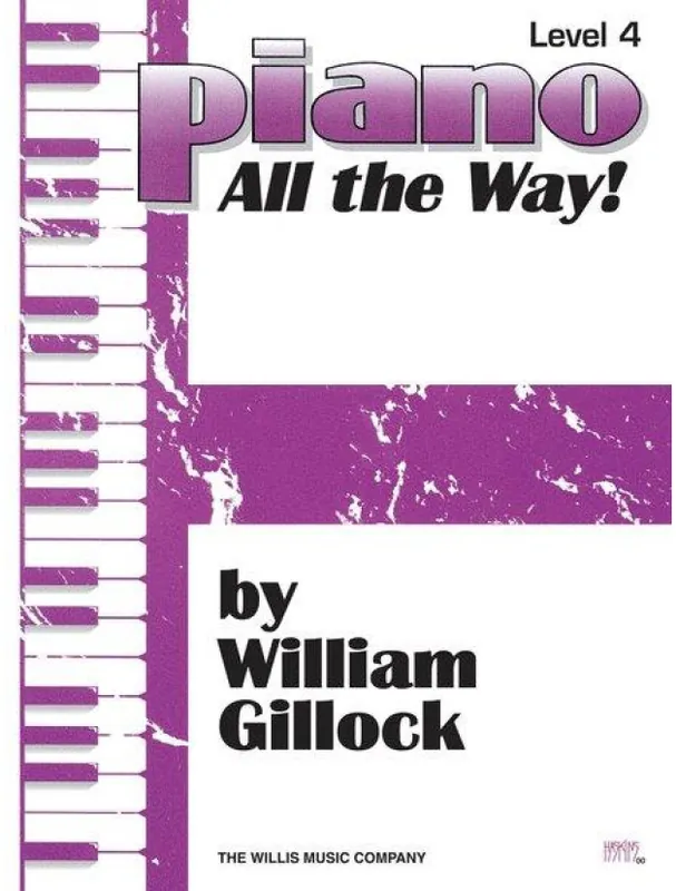 William Gillock Piano - All the Way! Level 4 (noty na klavír) Víkendová Akce