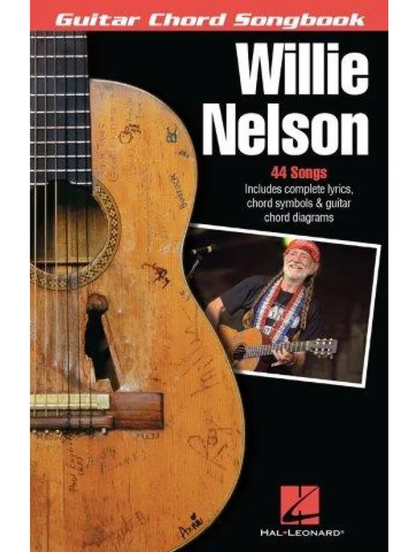 Willie Nelson Guitar Chord Songbook (akordy na kytaru, texty písní) Výhodná Nabídka