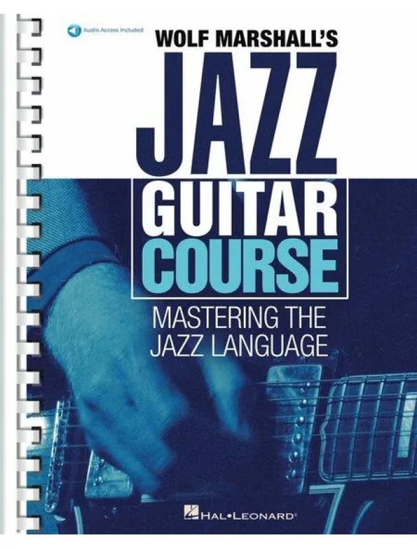 Wolf Marshall‘s Jazz Guitar Course (noty, tabulatury na kytaru)(+audio) Rychlé Dodání