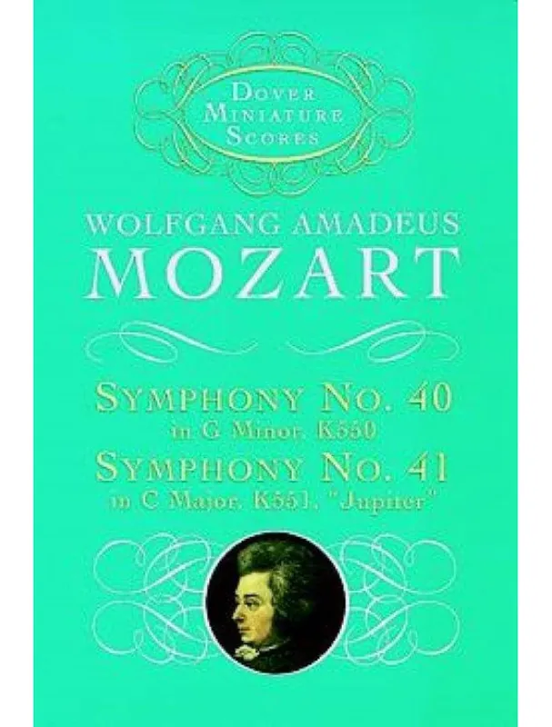Wolfgang Amadeus Mozart Symphony No. 40 & 41 (noty, partitura) Značkový
