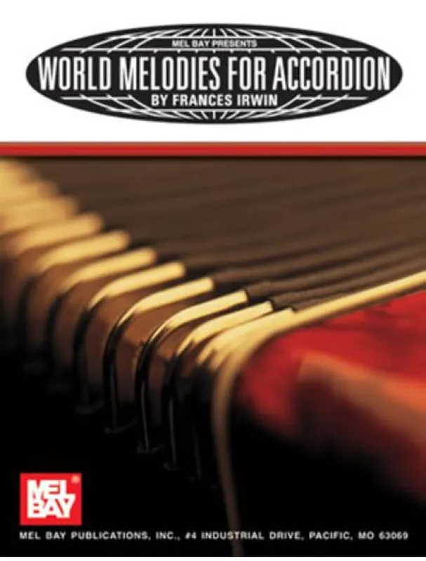 Speciální Cena World Melodies For Accordion (noty na akordeon)