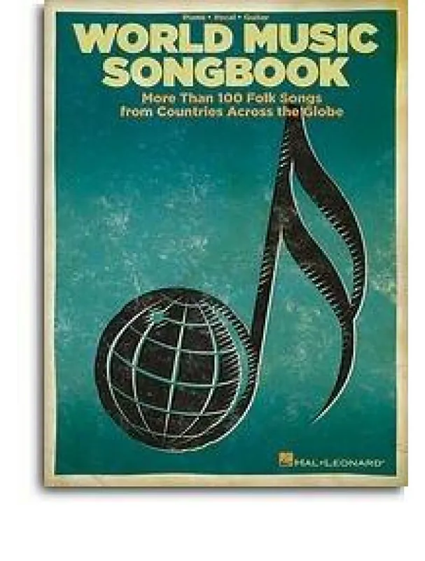 World Music Songbook (noty, akordy, texty, klavír, kytara, zpěv) Akční Nabídka