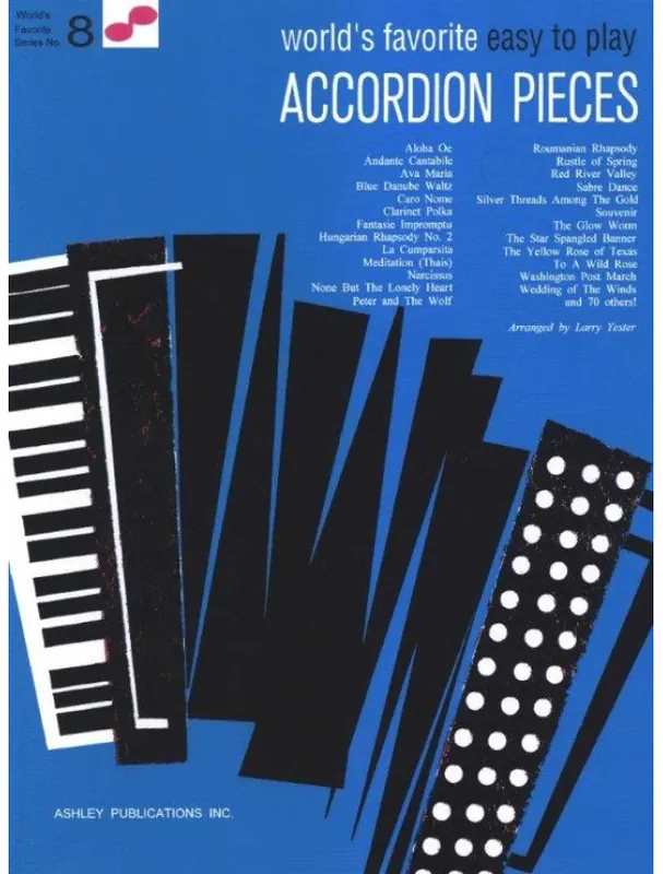 World‘s Favorite Easy to Play Accordion Pieces (noty na akordeon) Akční Nabídka