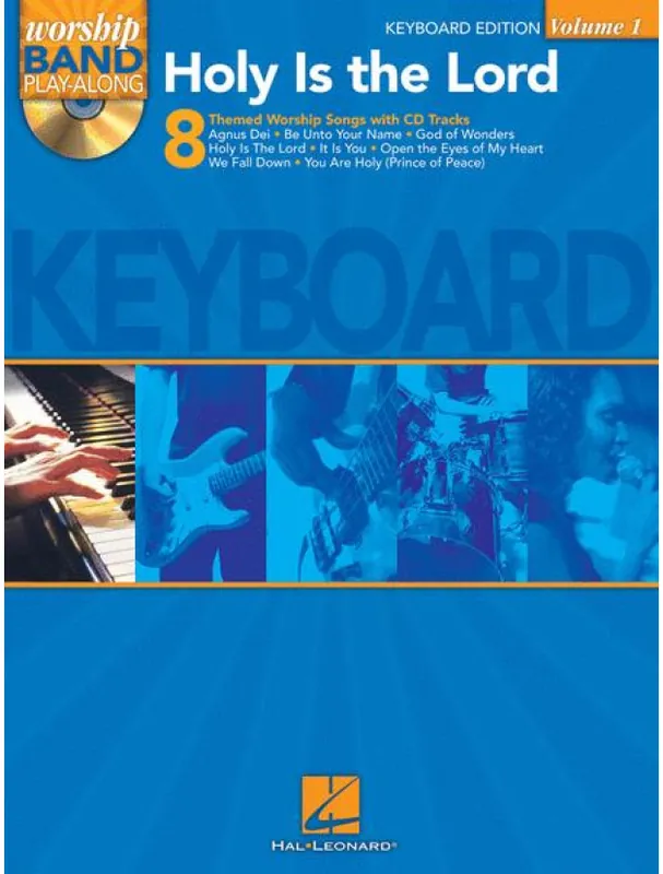 Super Cena Worship Band Playalong 1 Holy Is the Lord (noty na klavír) (+audio)