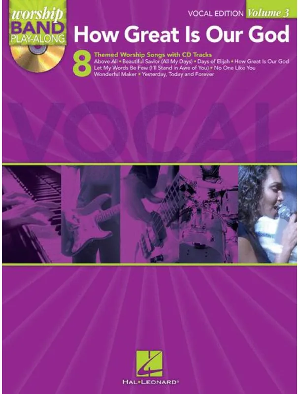 Finální Výprodej Worship Band Playalong 3 How Great Is Our God (noty na zpěv) (+audio)
