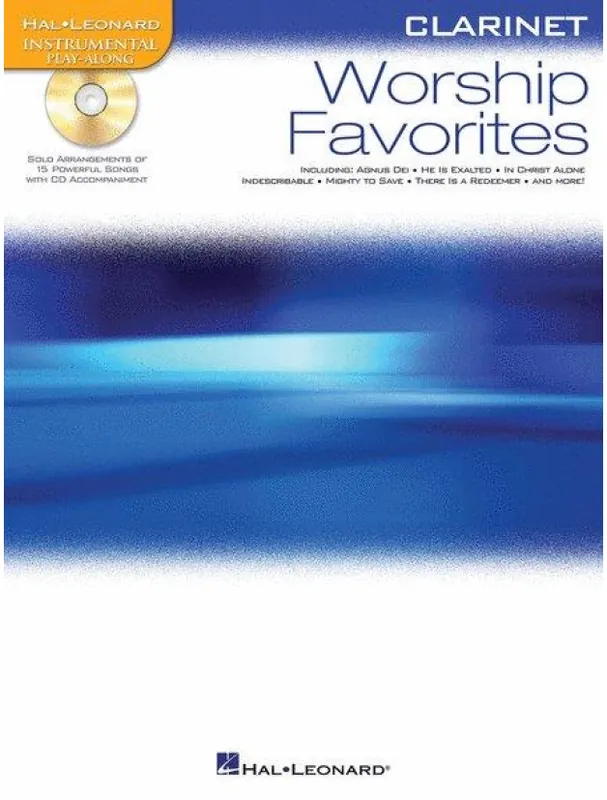 Worship Favorites (noty na klarinet) (+audio) Bezpečná Platba