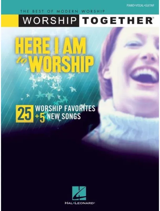 Pouze Dnes Worship Together Here I Am to Worship (noty na klavír, zpěv, akordy)