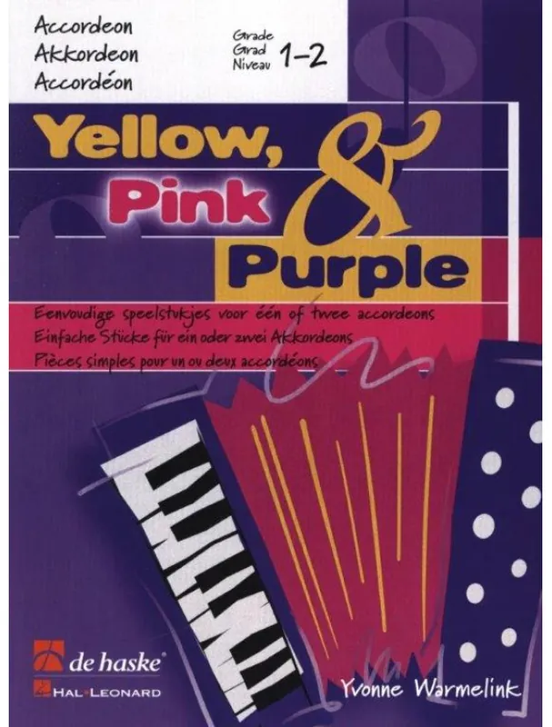 Levný Yellow, Pink & Purple (noty na akordeon)