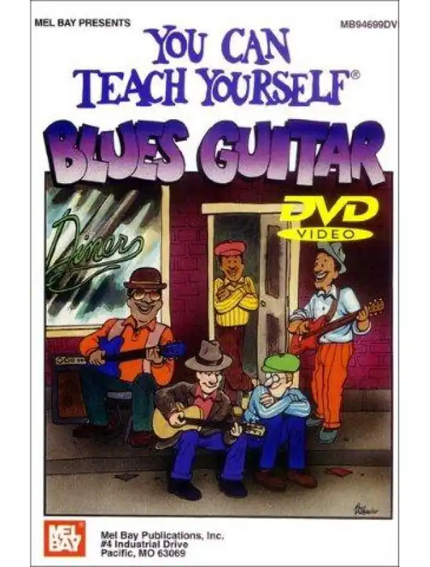 You Can Teach Yourself Blues Guitar (noty, tabulatury na kytaru) (+DVD) Výhodná Nabídka