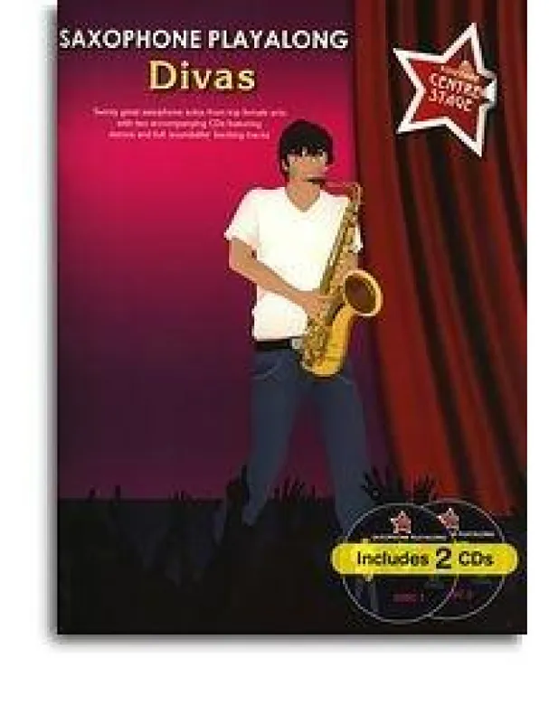 You Take Centre Stage Saxophone Playalong Divas (noty, altsaxofon) Nakupujte Hned