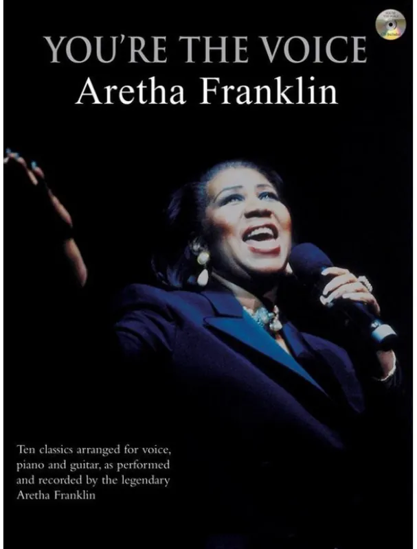Cenový Hit You‘re The Voice Aretha Franklin (noty na klavír, zpěv, akordy) (+audio)