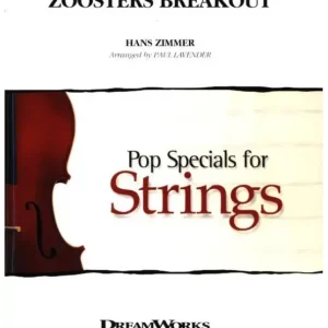 Zoosters Breakout from Madagascar (noty pro smyčcový orchestr, party, partitura) Víkendová Akce