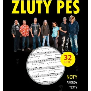 Zpěvník Žlutý pes 32 hitů - noty, akordy, texty Must-Have