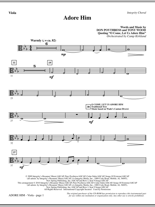 Sleva Adore Him - Viola