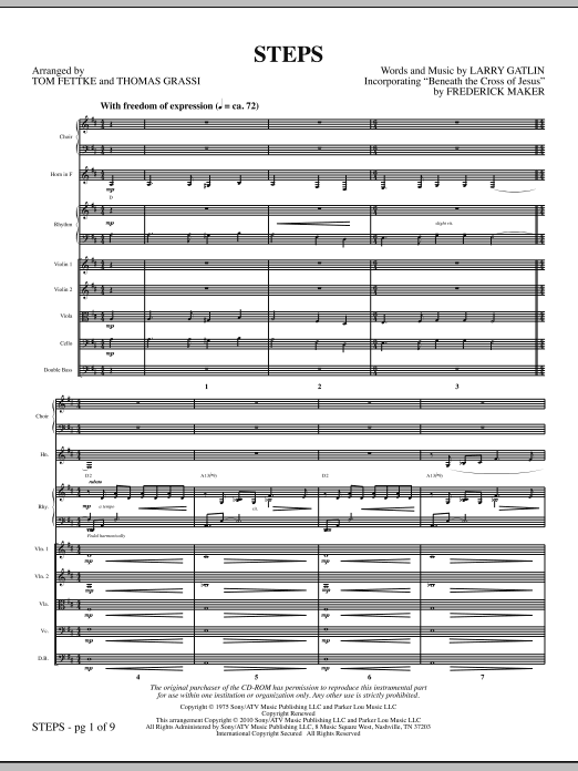 Steps - Full Score Levný
