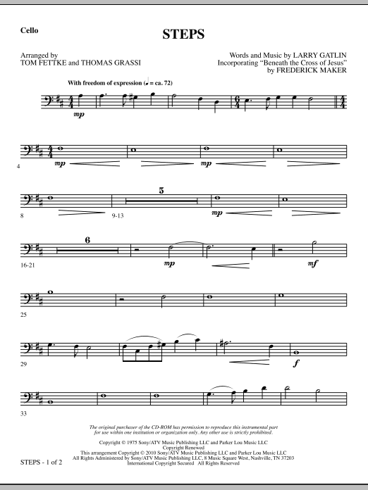 Steps - Cello Výprodej