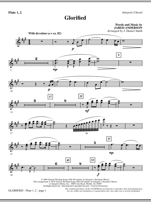 Nakupujte Hned Glorified - Flute 1 & 2
