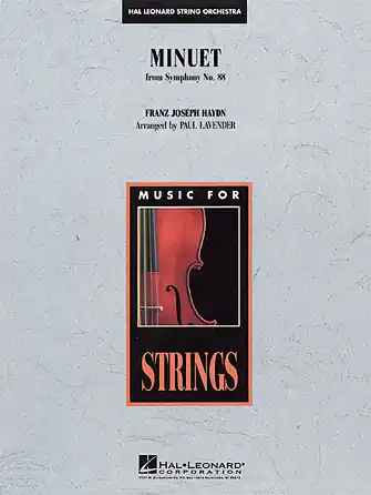 Minuet (from Symphony No. 88) - Bass Super Cena