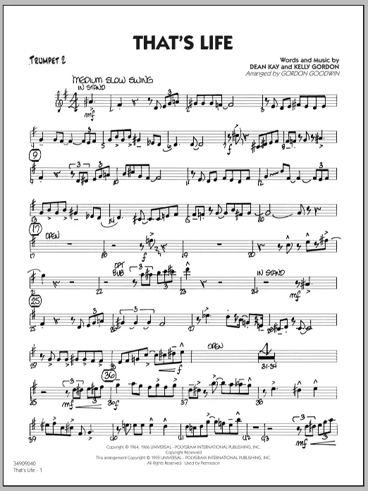 That‘s Life - Trumpet 2 Nejlepší Volba