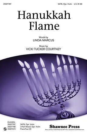 Pouze Dnes Hanukkah Flame